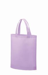 不織布A4ガゼットマチ付トート パープルの商品画像