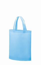 不織布A4ガゼットマチ付トート フロスティブルーの商品画像