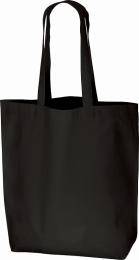 オーガニック厚手コットンバッグ(L) ブラックの商品画像