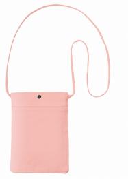 キャンバスフロントポケットサコッシュ スモークピンクの商品画像