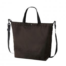 デイタフ・テントクロス パッカブル2WAYトート(撥水加工)(ダークブラウン)の商品画像