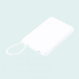 新世代 固体電池モバイルバッテリー5000(ホワイト)の商品画像