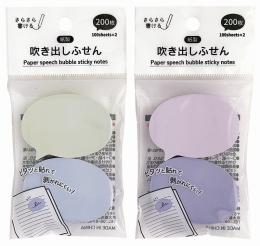 吹き出しふせん 紙製 100枚×2Pの商品画像