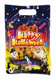 ハロウィン手提袋入お菓子3点の商品画像