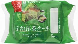 宇治抹茶ケーキ3個入の商品画像