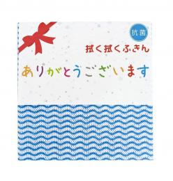 抗菌 拭く拭くふきん1枚入の商品画像