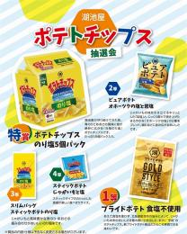 湖池屋 ポテトチップス抽選会50人用の商品画像