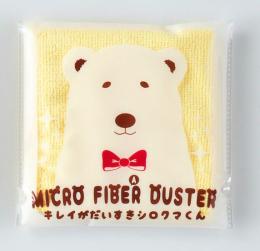キレイがだいすきシロクマくん/マイクロファイバーダスターの商品画像