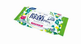 リファイン除菌ポケットウェットティッシュ10枚入  ■ノンアルコールタイプの商品画像