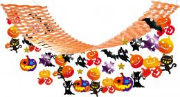 [店舗装飾品] おばけハロウィンプリーツハンガーの商品画像
