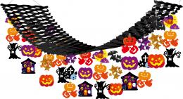 [店舗装飾品] ムーンライトハロウィンプリーツハンガーの商品画像