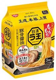 日清ラ王3食パック 豚骨醤油の商品画像
