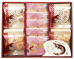 華優雅 えびせんギフト　熨斗+包装+手提げ袋込み (納期:約1週間)の商品画像