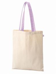キャンバスフラットトートループ付 パープルの商品画像