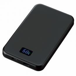 マグネット対応モバイルチャージャー5000(準固体使用) ブラックの商品画像
