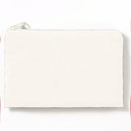 ワッシャーナイロンフラットポーチ(S) ホワイトの商品画像