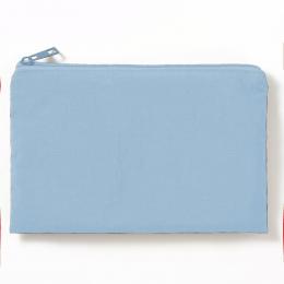 ワッシャーナイロンフラットポーチ(S) サックスブルーの商品画像