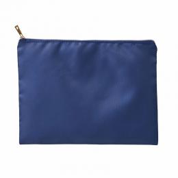 フラットメイクポーチ ネイビーの商品画像