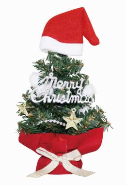 [店舗装飾品] サンタハットクリスマスツリー　の商品画像