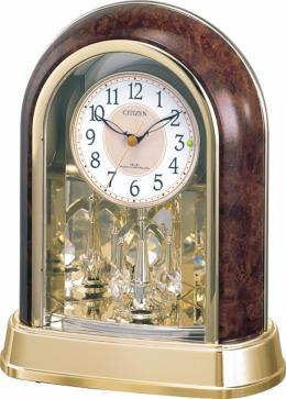 シチズン 電波置時計 (スワロフスキー・エレメント回転飾り付) [名入れ別途お見積もり]の商品画像