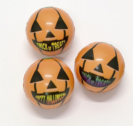 ハッピーハロウィン やわらかパンプキンボール ハロウィン お店がどっとこむ 販促品 おまけ Dty