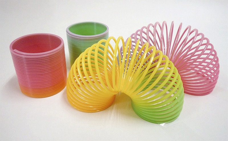 ミニカラフルスプリング おまけおもちゃ お店がどっとこむ 販促品 ノベルティ Dty