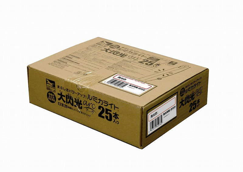 ルミカライト大閃光アーク25本入 オレンジ 光るおもちゃ お店がどっとこむ イベント 販促品 Dty