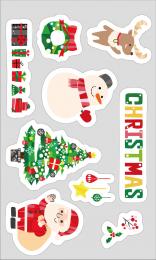 ウィンドウステッカーポップクリスマスの商品画像