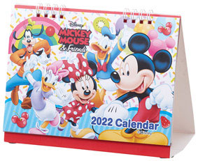 22年キャラクター卓上カレンダー 卓上 万年カレンダー お店がどっとこむ 景品 イベント D21ss