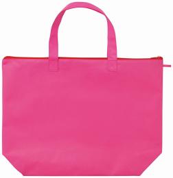 ファスナートートバッグ(中) ピンクの商品画像