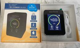 コンパクト二酸化炭素濃度計(ブラック)の商品画像