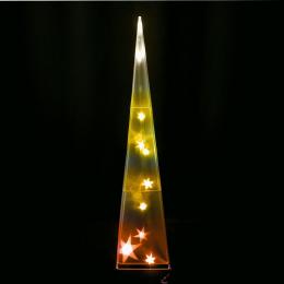 LEDトゥインクルホログラムツリー オレンジの商品画像