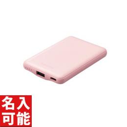 エレコム モバイルバッテリー 5000mAh 2.4A/Cx1+Ax1 ピンク DE-C37-5000PNの商品画像