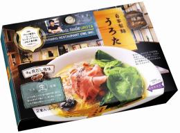 福島ラーメン「うろた」濃厚貝だし塩味2食入の商品画像