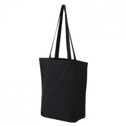 カラモ マチありコットンバッグ 縦型(ブラック)の商品画像