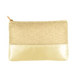 シャイニーナ・ラメスリムポーチ(ゴールド)の商品画像