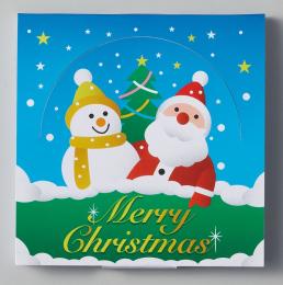 クリスマス・ポップアップメモ(50枚入)の商品画像
