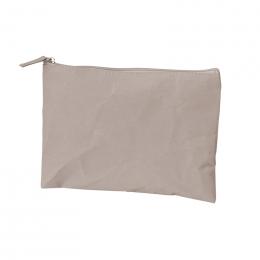 イークラフト・ウォッシャブルペーパーフラットポーチ(グレー)の商品画像