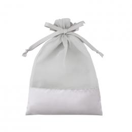 ルルクレール・サテンオーガンジーギフト巾着(シルバー)の商品画像