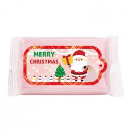 サンタさんのカラーウェットティッシュ8枚の商品画像