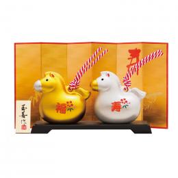 開運干支午(金銀土鈴)の商品画像