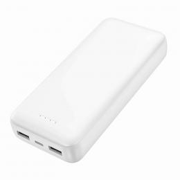 リン酸鉄リチウムイオンモバイルバッテリ 20000mAh ホワイトの商品画像