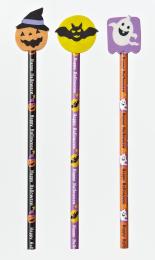 ハロウィン消しゴム付鉛筆の商品画像