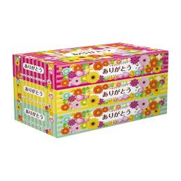 ありがとうBOXテッシュ150W(3コセット)の商品画像