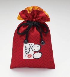 健康長寿リバーシブル巾着の商品画像