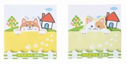 わんにゃんダイカットふせん(20枚入)の商品画像