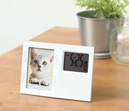 デジタルクロック&フォトフレームの商品画像
