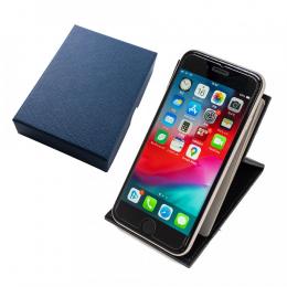 PREMO リサイクルレザー ミラー&モバイルスタンド　ネイビーの商品画像