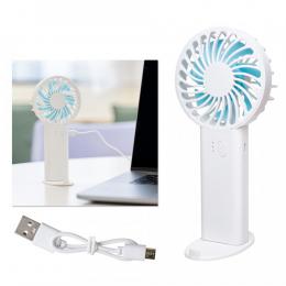 充電式ハンディファン　ホワイトの商品画像