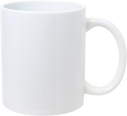 陶器マグカップ320ml　ホワイトの商品画像